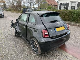 damaged motor cycles Fiat 500E Icon 42 kWh 2020/12