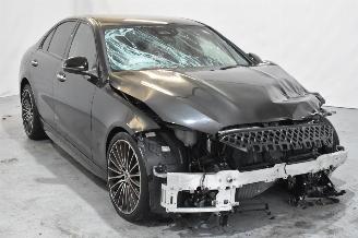 Damaged car Mercedes C-klasse 180 AMG Line 2021/9