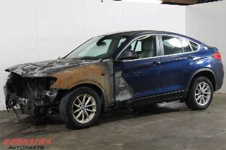 damaged passenger cars BMW X4 xDrive20d 4x4 Automaat Lichtmetaal Navi Cruise Leder Trekhaak Elek. Flippers 2015/2