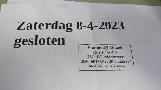 Dezmembrări autoturisme Audi RS7 Sportback Zaterdag 8-04-2023 Gesloten 2023/2