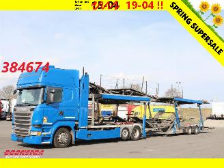 skadebil vrachtwagen Scania R R450 6X2 Kassbohrer Metago Supertrans 3xBJ2015 ACC 2015/6