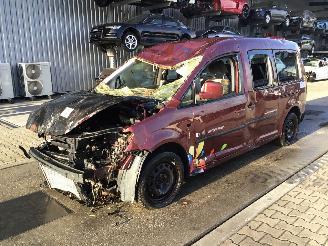 Voiture accidenté Volkswagen Caddy Combi III (2KB) 1.6 TDI 2012/5