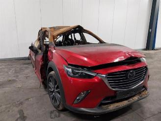 damaged motor cycles Mazda CX-3 CX-3, SUV, 2015 1.5 Skyactiv D 105 16V 2018/2